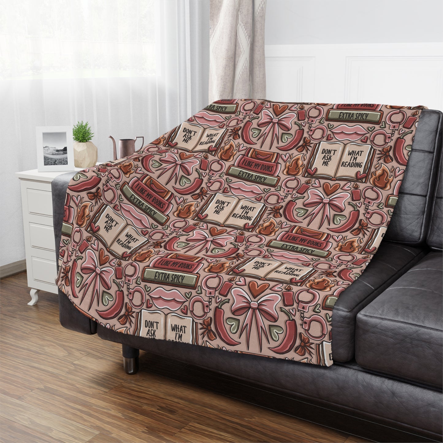 Don't Ask Me What I'm Reading Blanket PRE ORDER