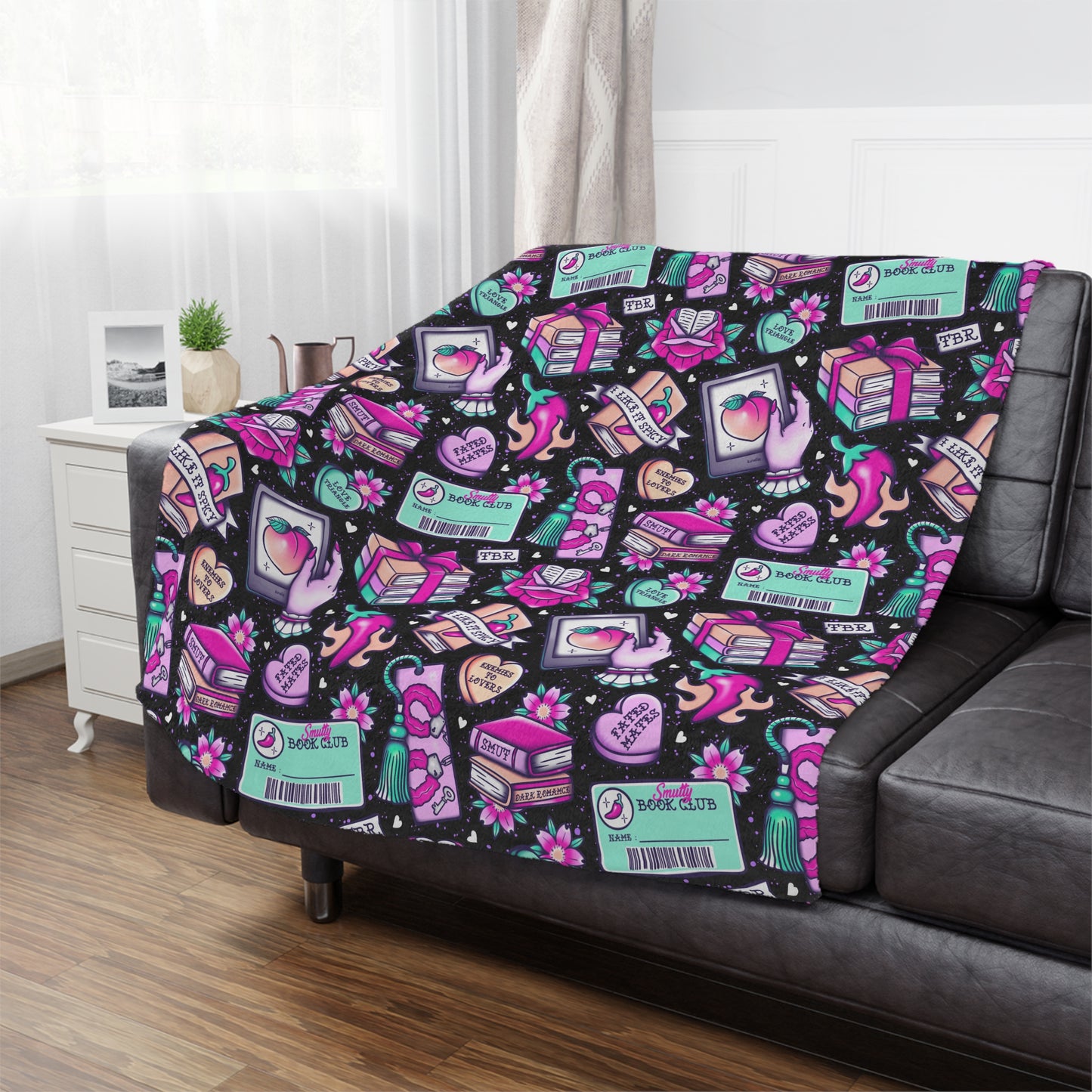 Spicy Tatz Bookish Blanket PRE ORDER