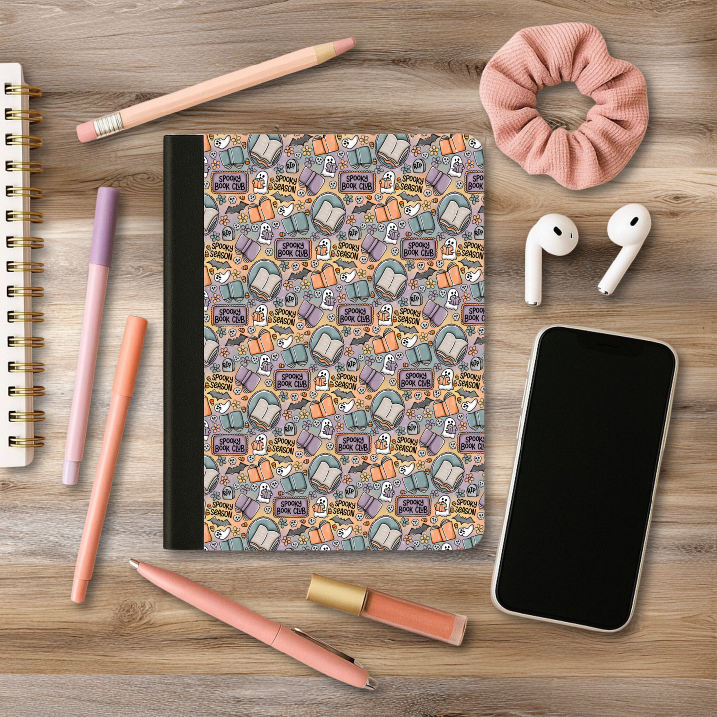 Spooky Book Club Notebook