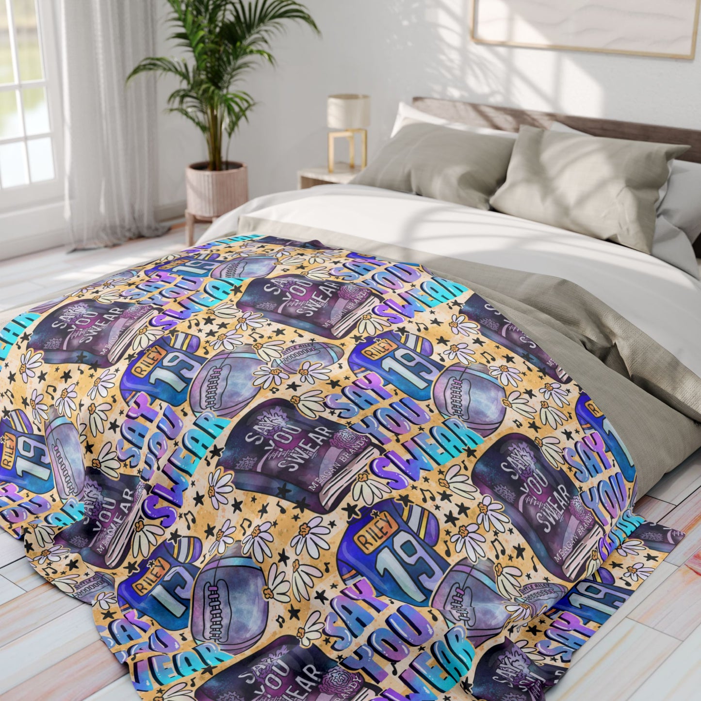 Say You Swear Book Inspired Blanket PRE ORDER