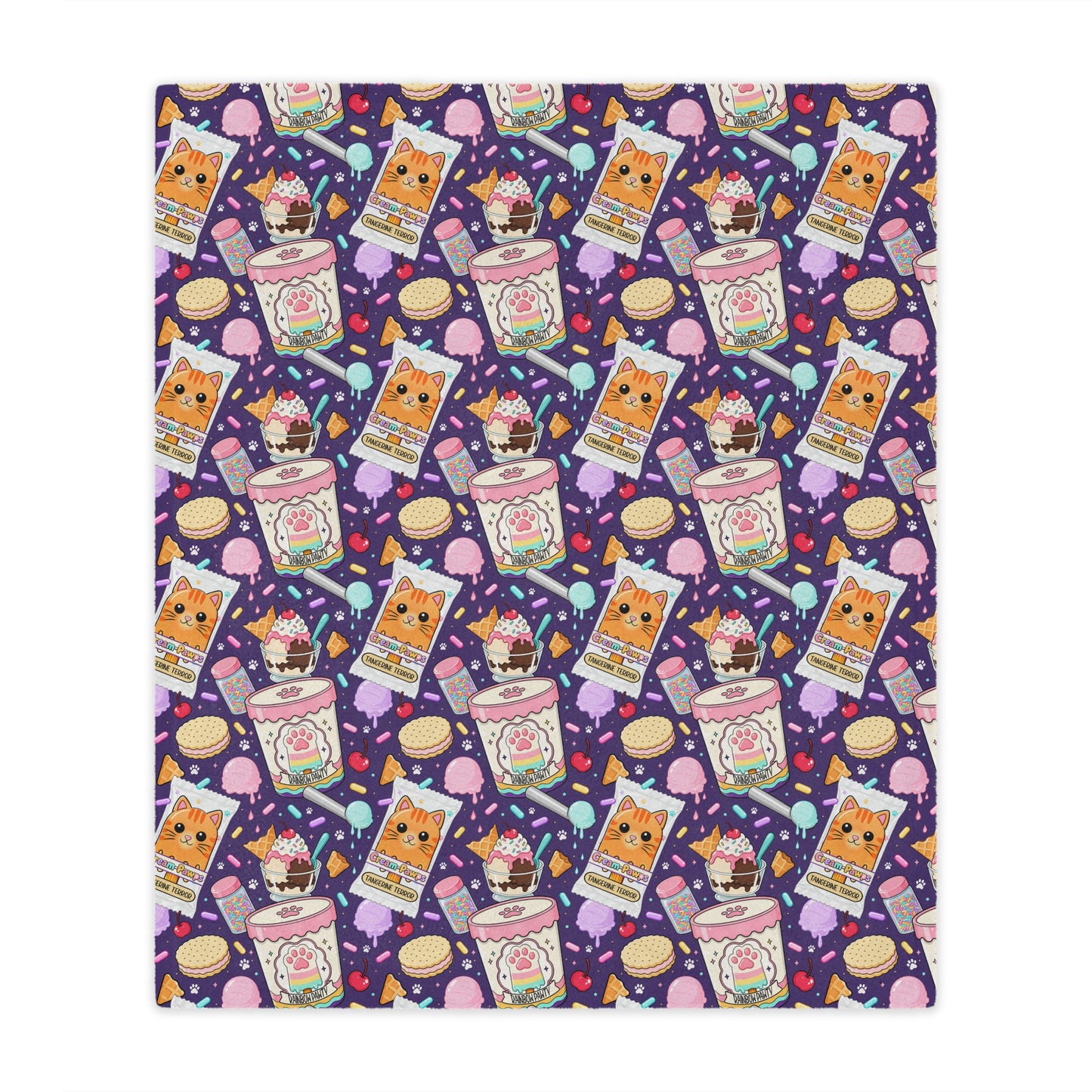Kitty Snacks Blanket PRE ORDER