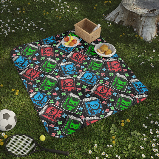 Into Darkness Picnic Blanket/Beach Towel