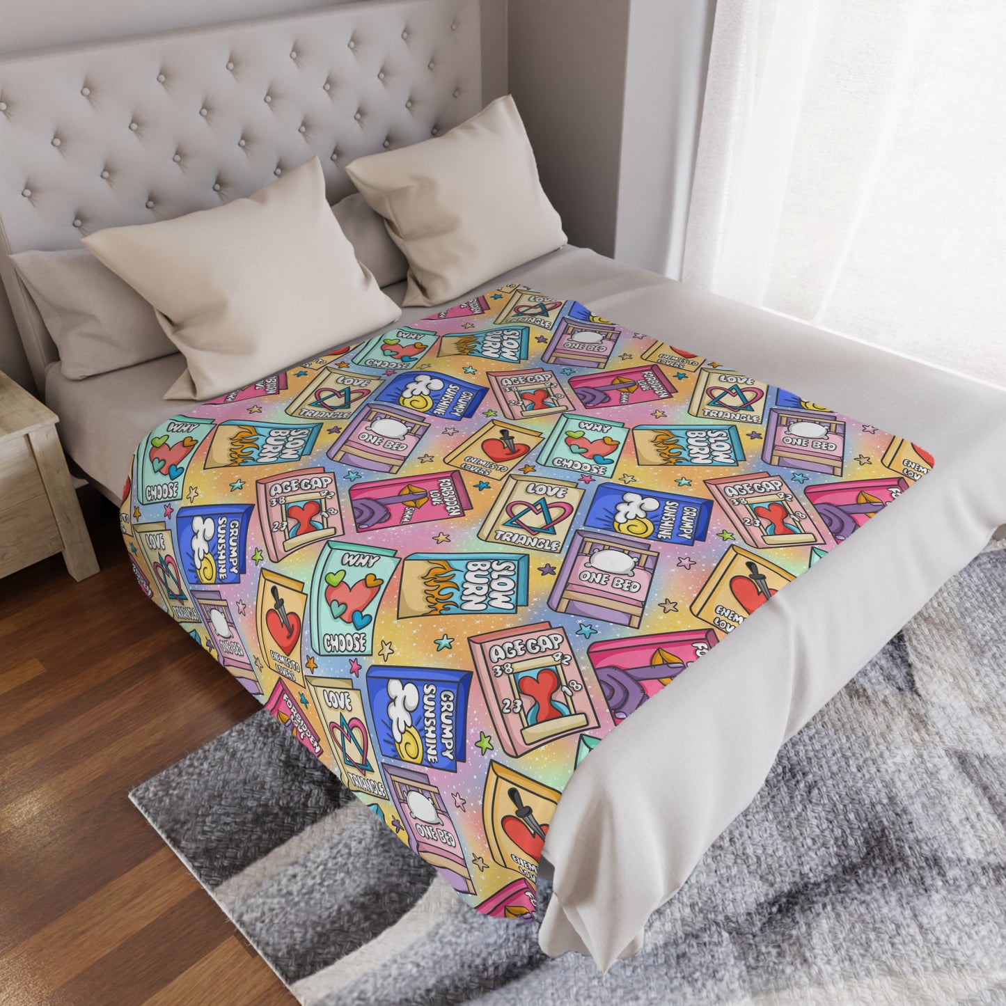 Bookish Tropes Blanket PRE ORDER