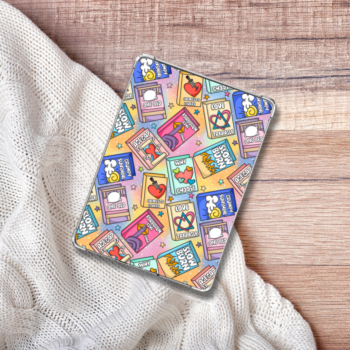 Bookish Tropes E Reader Insert