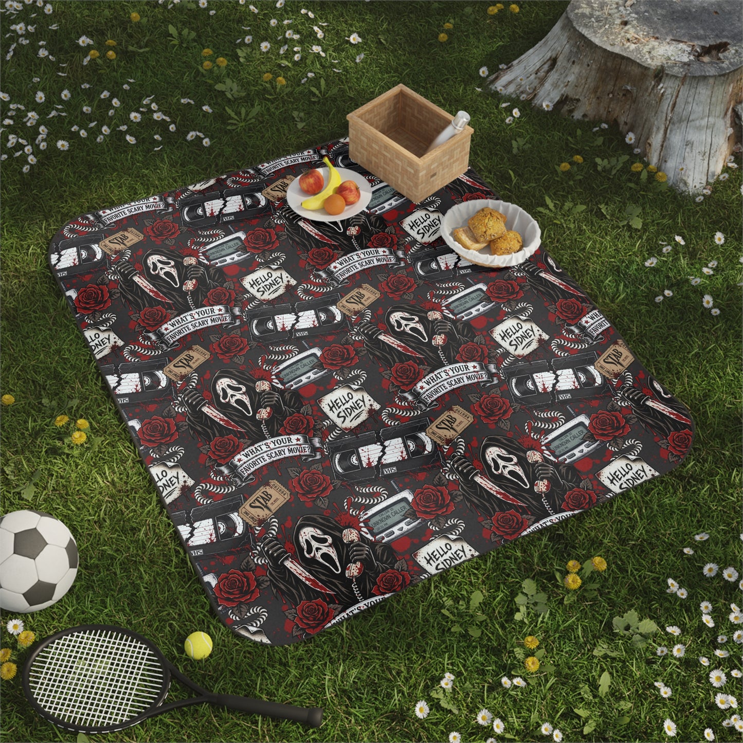 Unknown Caller Picnic Blanket/Beach Towel