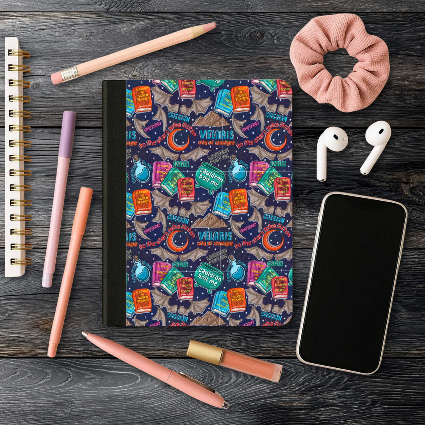 ACOTAR Inspired Notebook