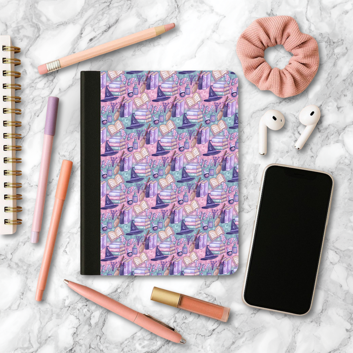 Witchy Book Notebook