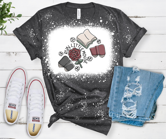 Run Little Mouse Doodle Bookish Inspired T Shirt PREORDER