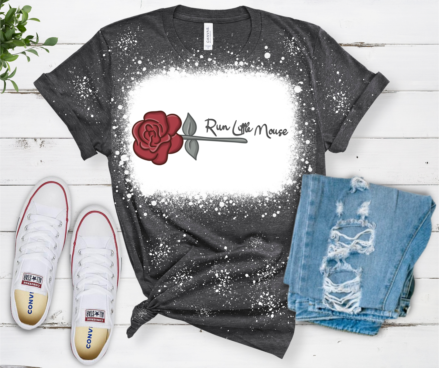 Little Mouse Rose Bookish Inspired T Shirt PREORDER